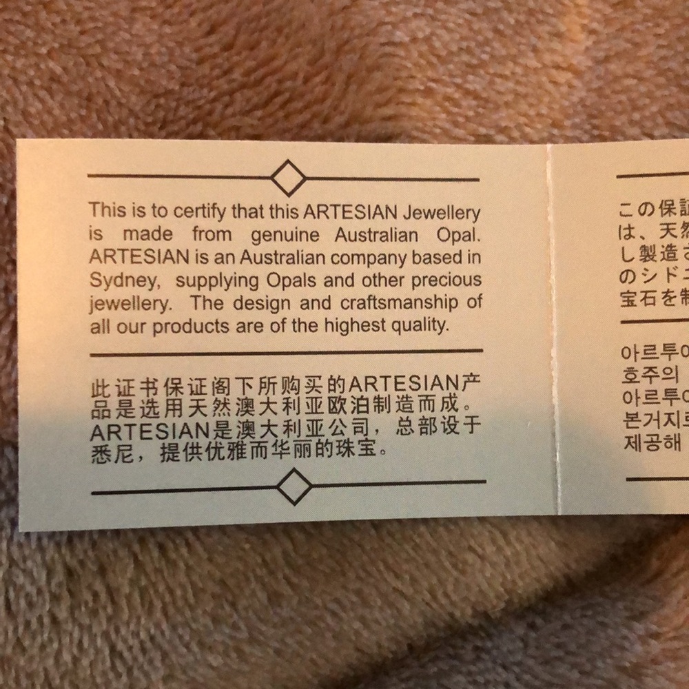 Artesian Australian Opal Earrings - image 3